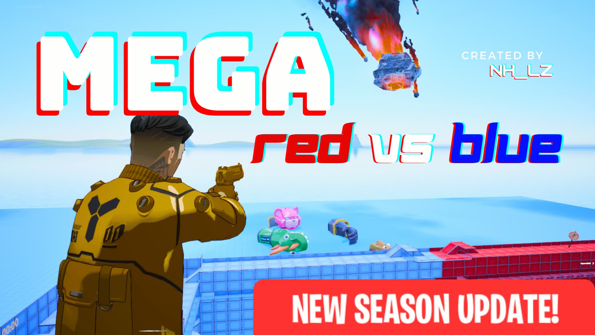 MEGA RED VS BLUE 🔴🔵 - NH_LZ
