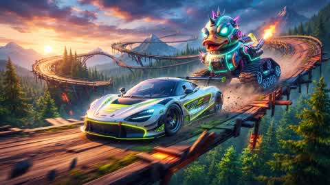 Turbo Duck Chase 🚗💨
