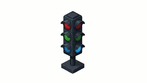 A TRAFFIC LIGHT IN THE MIDDLE OF NOWHERE