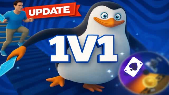 Penguins 1v1 BUILD FIGHT