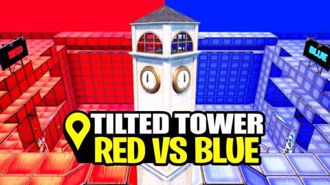 TILTED TOWER RED VS BLUE 🔴🔵