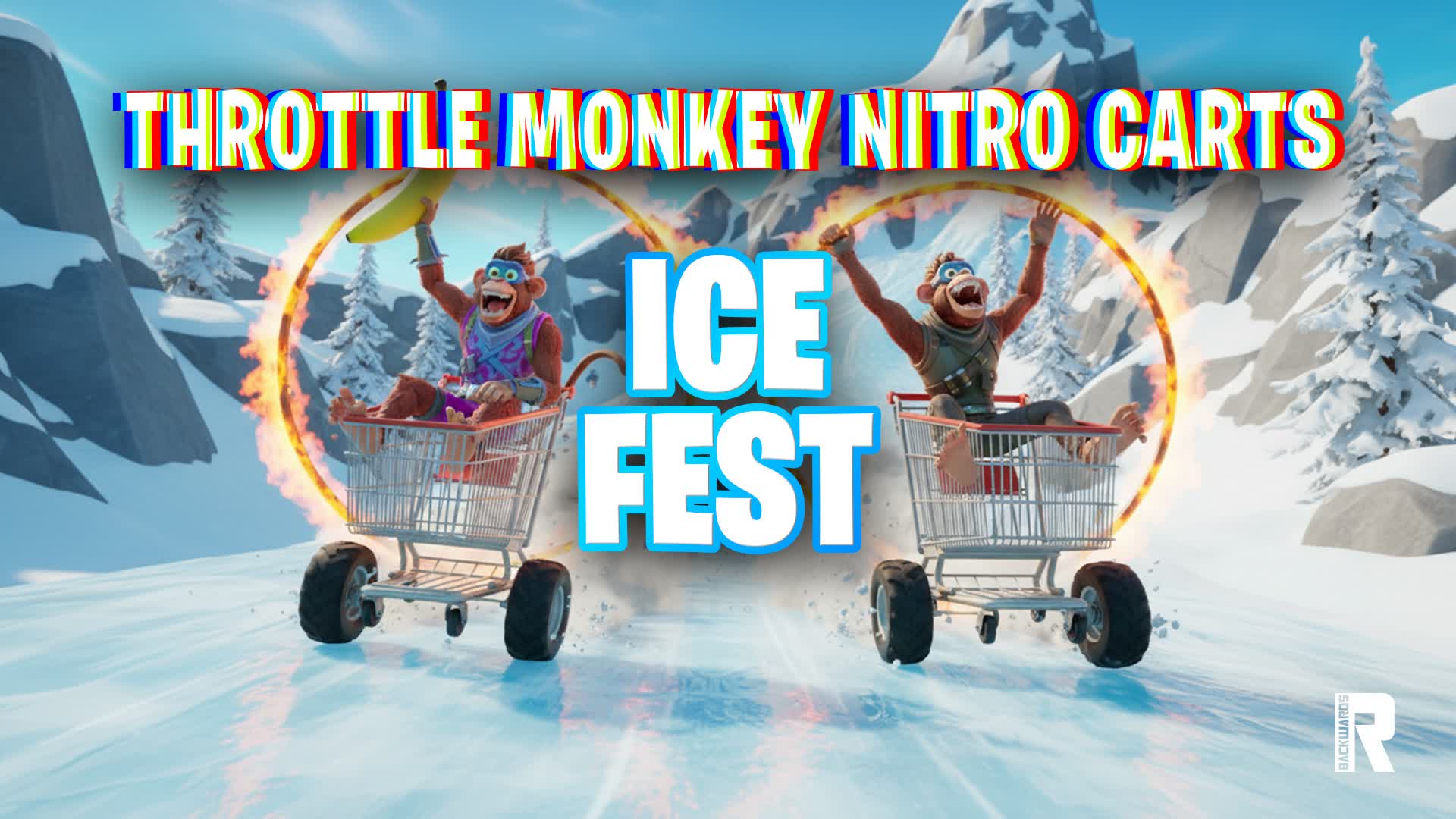 Throttle Monkey Nitro Carts: Ice Fest