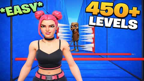 🔥MEGA PARKOUR 450+LEVELS – Speedrun&Fun