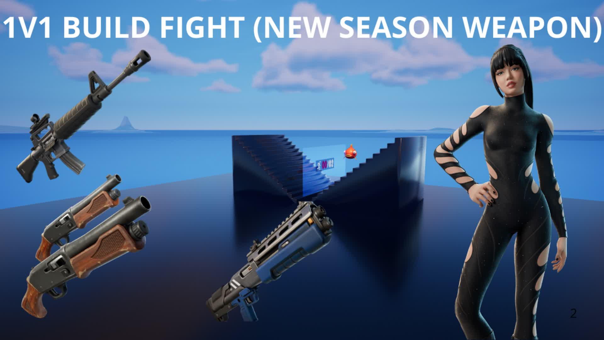 SaflyFN 1V1 MAP (NEW SEASON WEAPON)