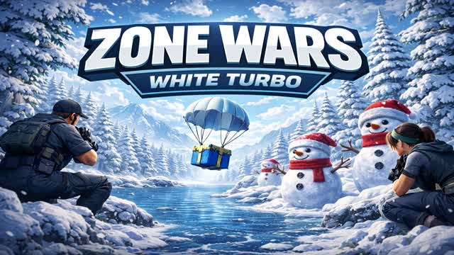 ❄️ ZONE WARS White Turbo ❄️