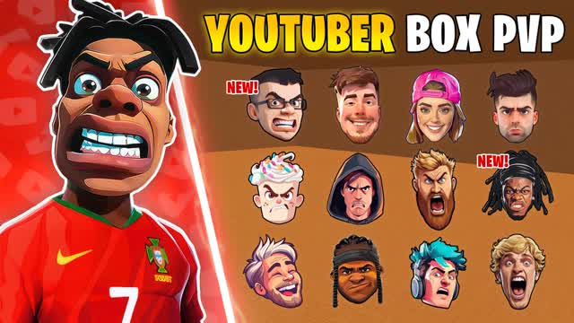 YOUTUBERS BOXFIGHT📦 UPDATED