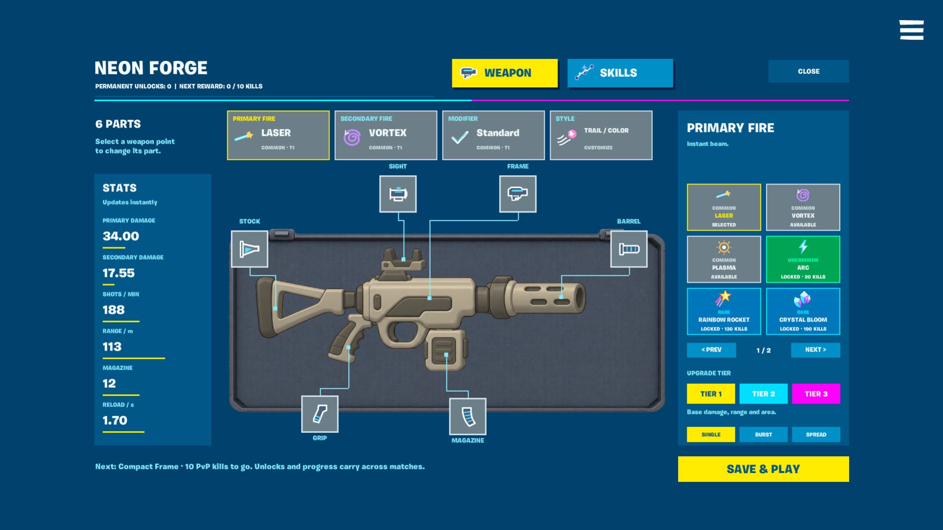 CRAFT YOUR WEAPON! ⚡ ABILITIES 8233-4230-8269 by dangogames - Fortnite ...
