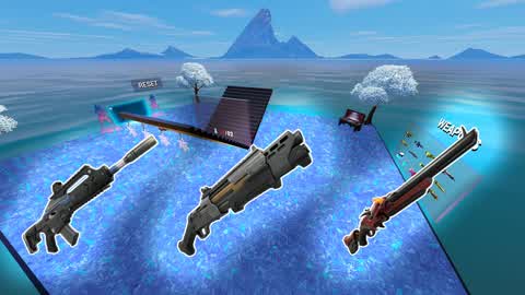 WINTER 1V1 BUILD FIGHT MAP ❄️