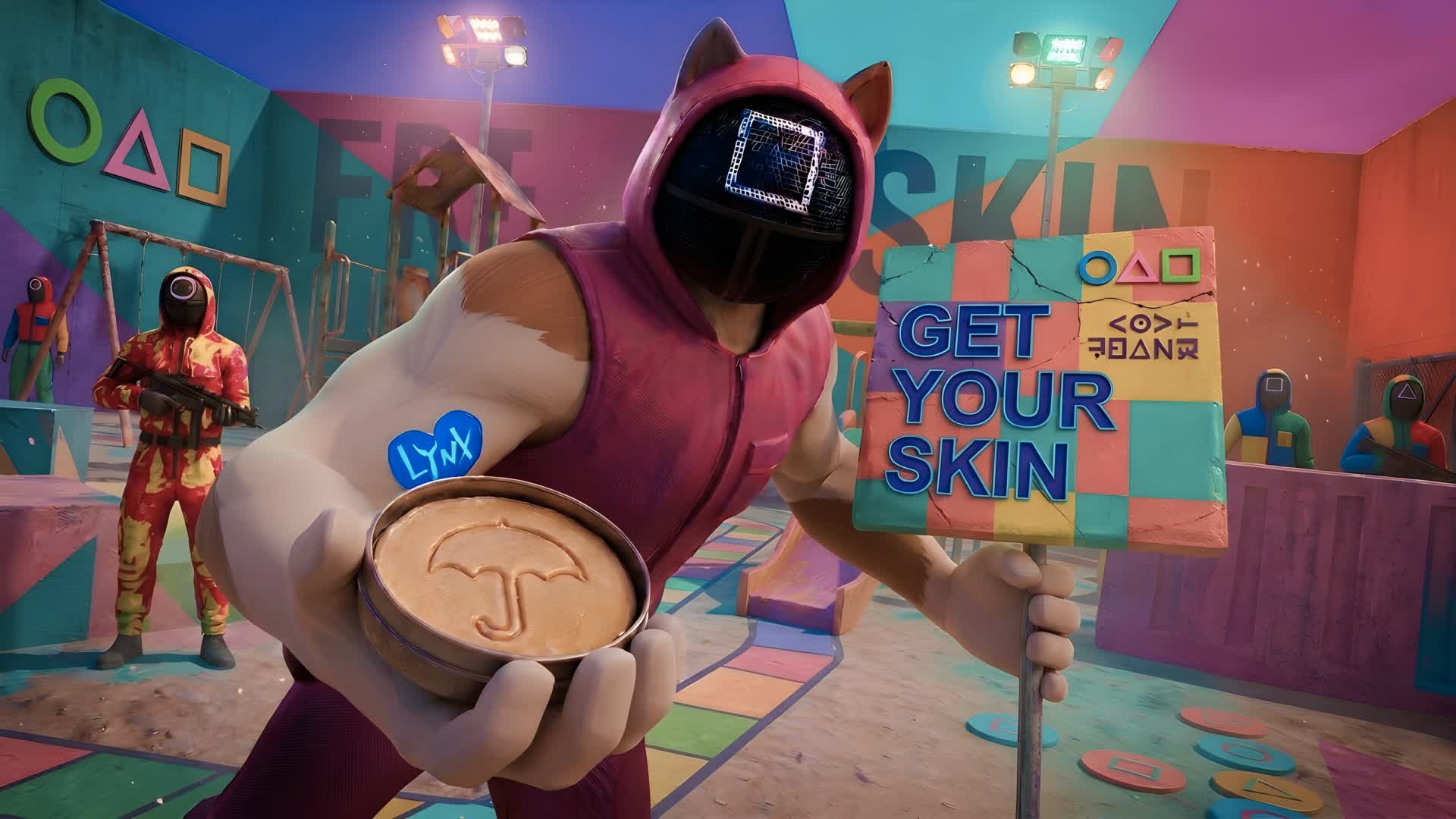 GET YOUR SKIN (SQU1DGAME EDITION), Fortnite island 2624-4779-0647 by vybfn2rich1