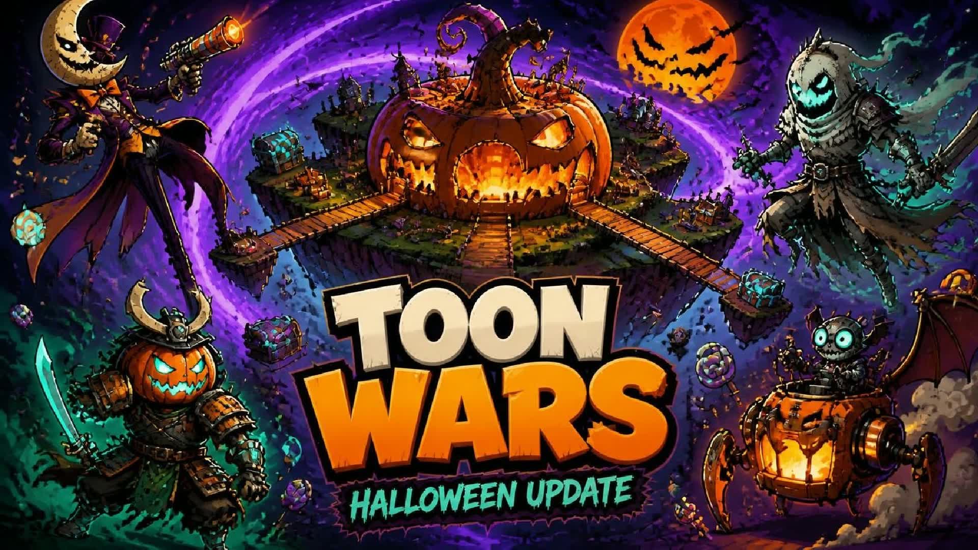 Toon wars halloween update - Fortnite island 3116-1254-4319 by Frybanshy