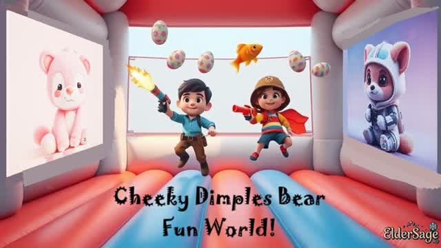 Cheeky Dimples Bear Fun World!