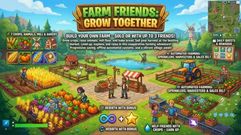 Farm Friends: Grow Together