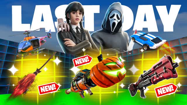 LAST DAY 1V1 FFA - ALL WEAPONS & RIDES