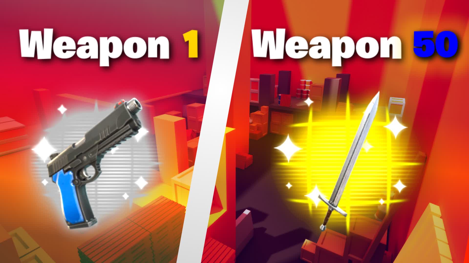 Endless Gun Game - First Person⚡