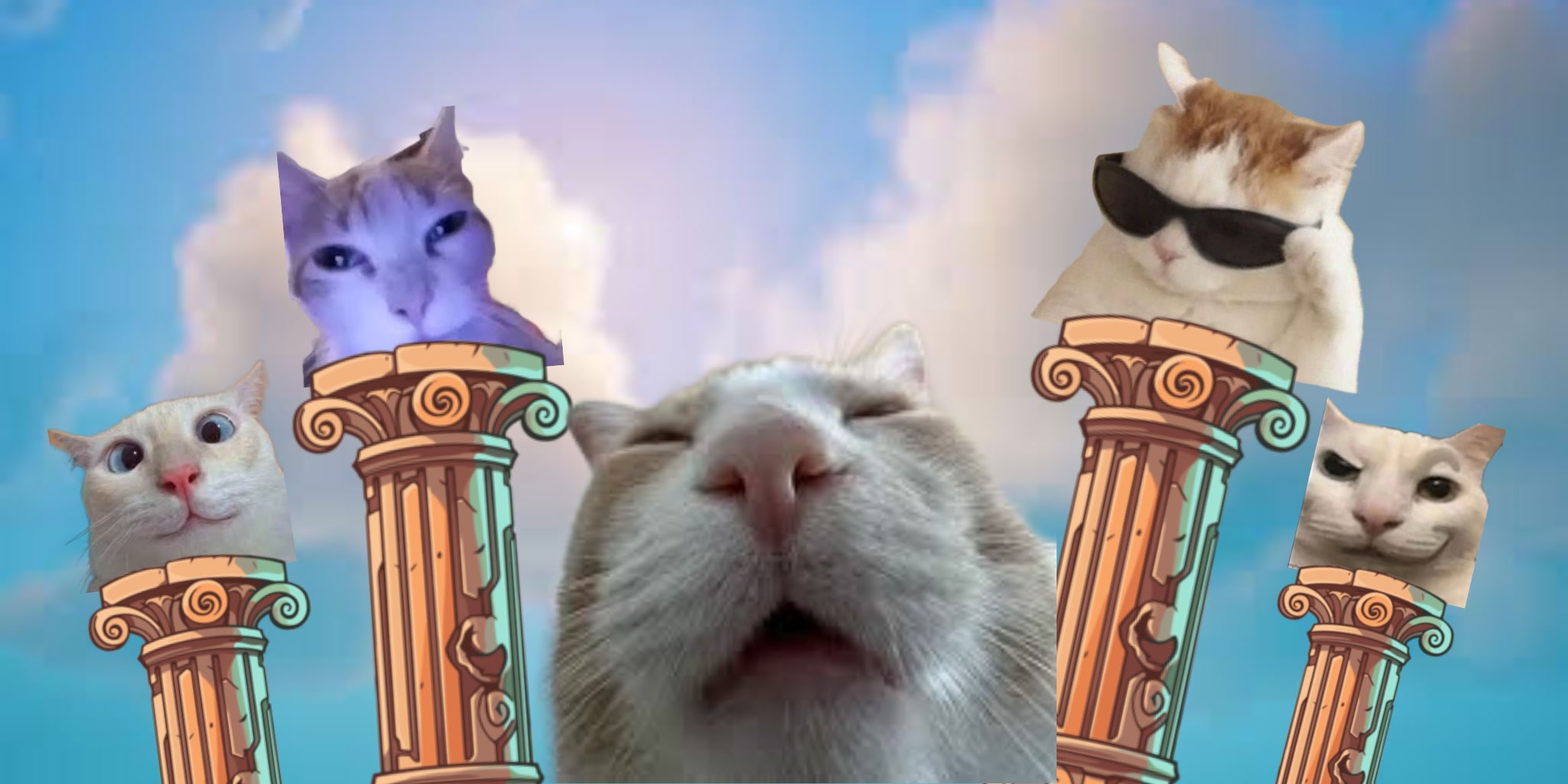 Kitty Pillars 🐈