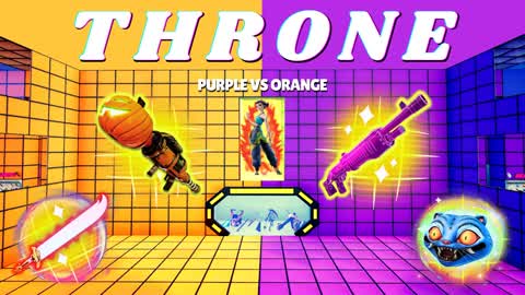 THE THRONE - PURPLE VS ORANGE  👾🍊