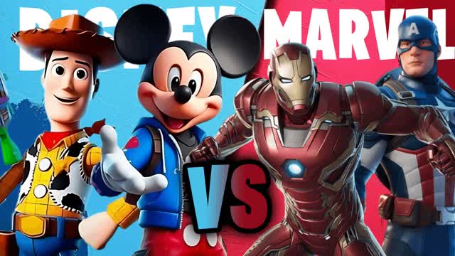MARVEL vs DISNEY 🔴🔵