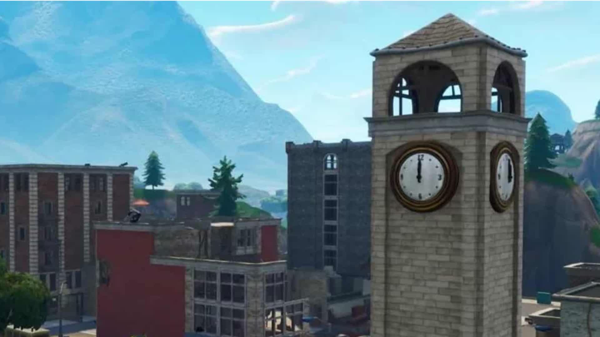 Tilted Towers 1 ere personne