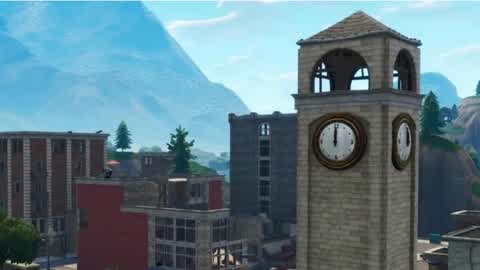 Tilted Towers 1 ere personne