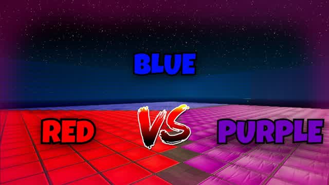 RED VS BLUE VS PURPLE🔴🔵🟣