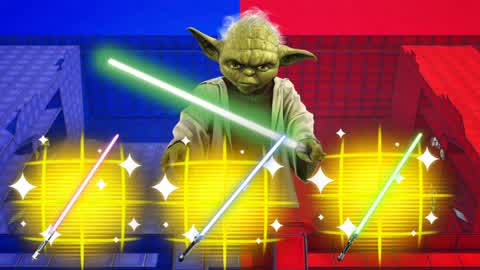 RED V BLUE STARWARS EPIC