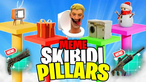 SKIBIDI MEME PILLARS! 🚽