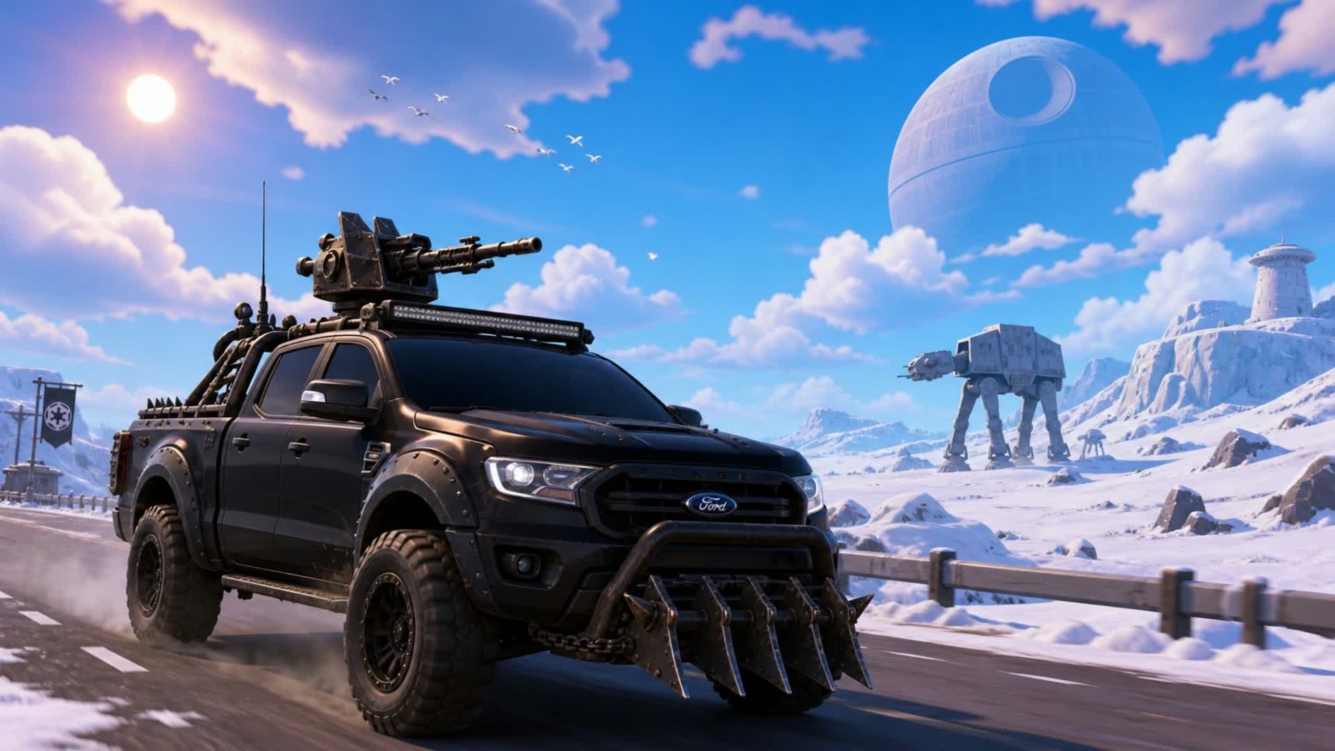 ホス・ドライブ 🚗 FFA ⭐ ゾンビ 🧟 スター・ウォーズ