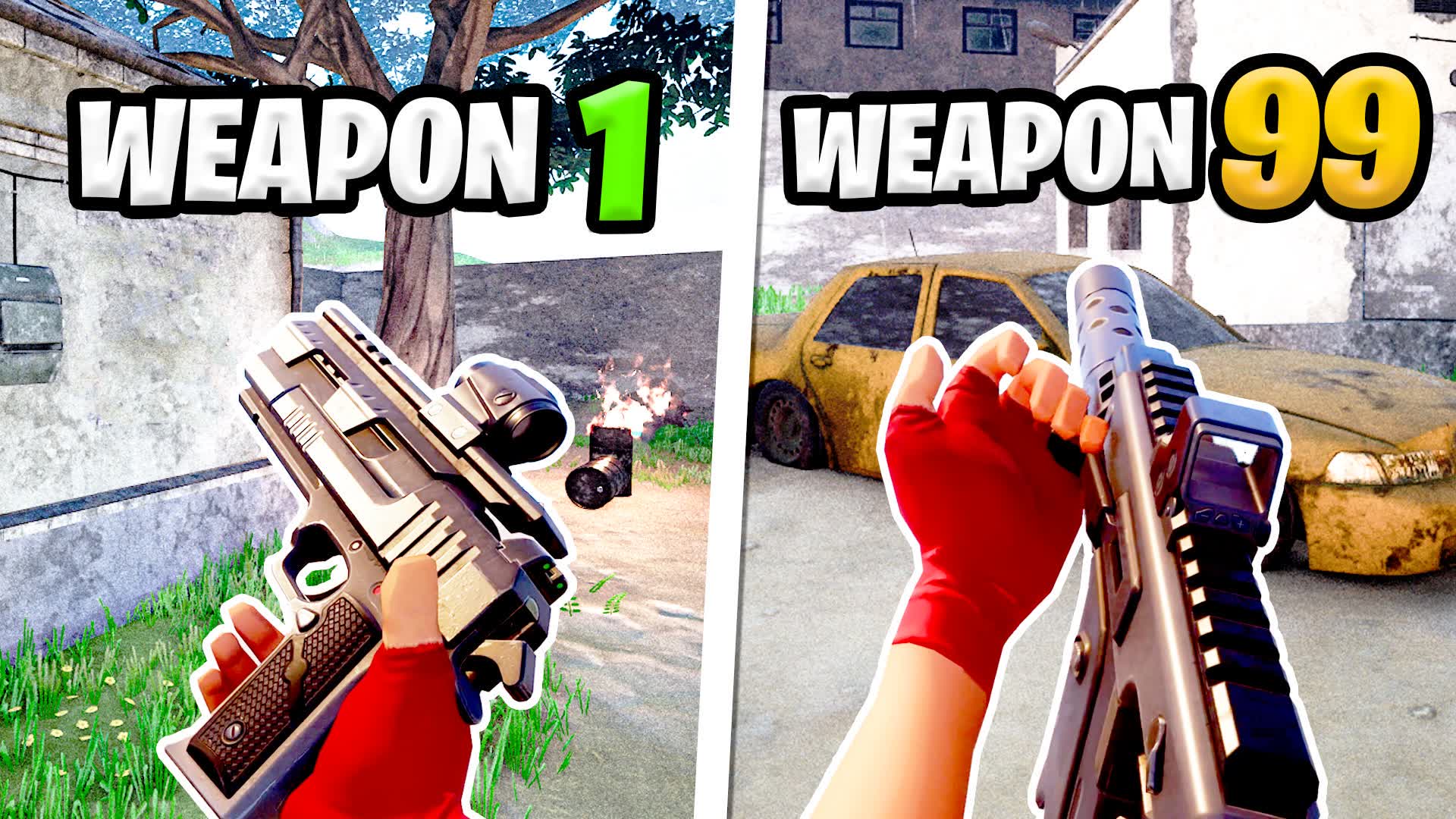 GUN GAME 🎯ONE SHOT BOTS