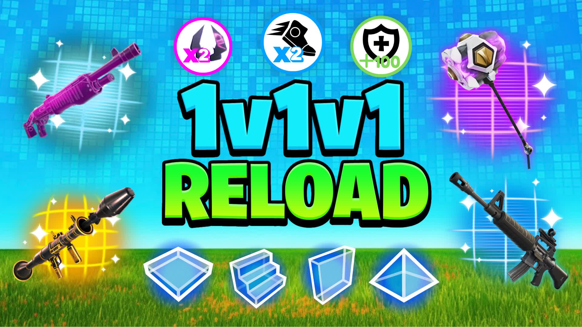 RELOAD 1v1v1 FFA INSTANT RESPAWN