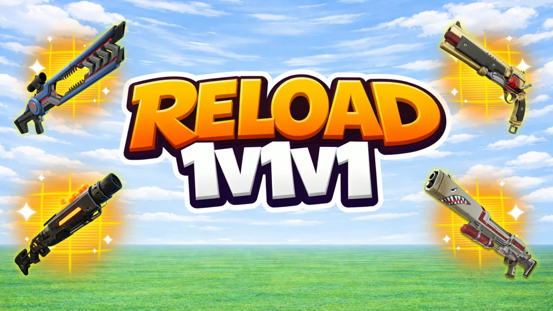 1v1v1 リロード アイテムドロップなし 本気のPvP 1v1