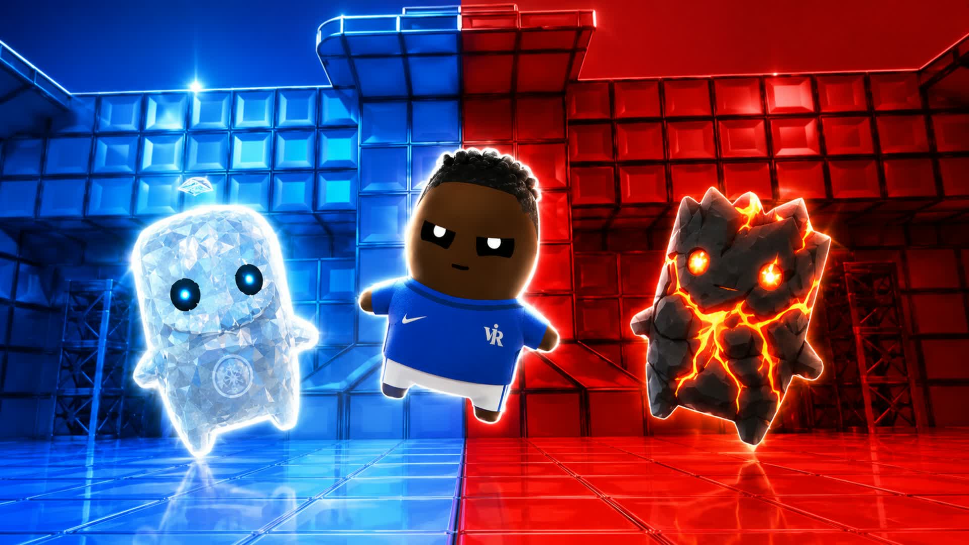 RED VS BLUE 🔵🔴ROSE1827272727