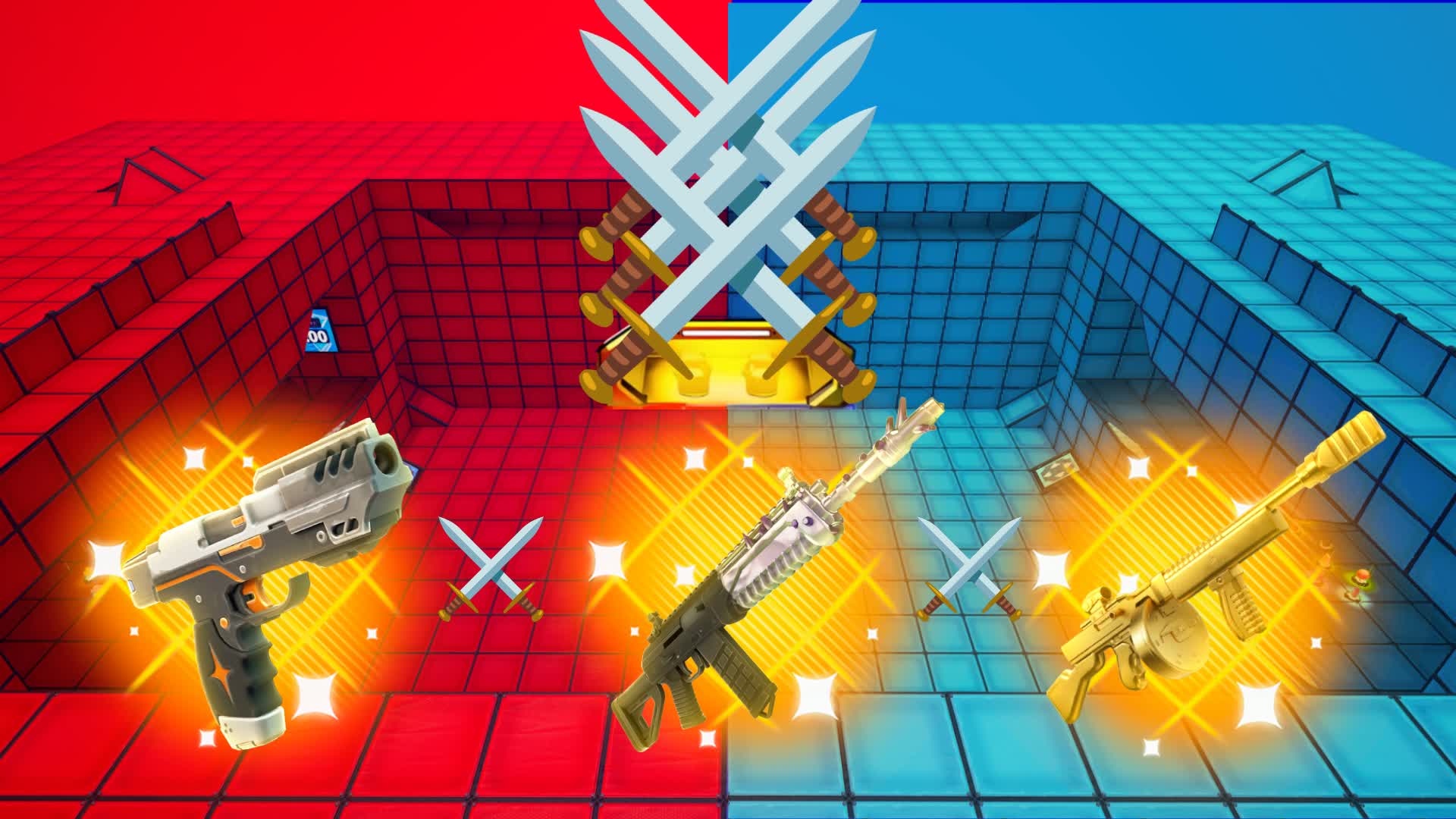 CRAZY POWER MEME RED VS BLUE 🔴🔵