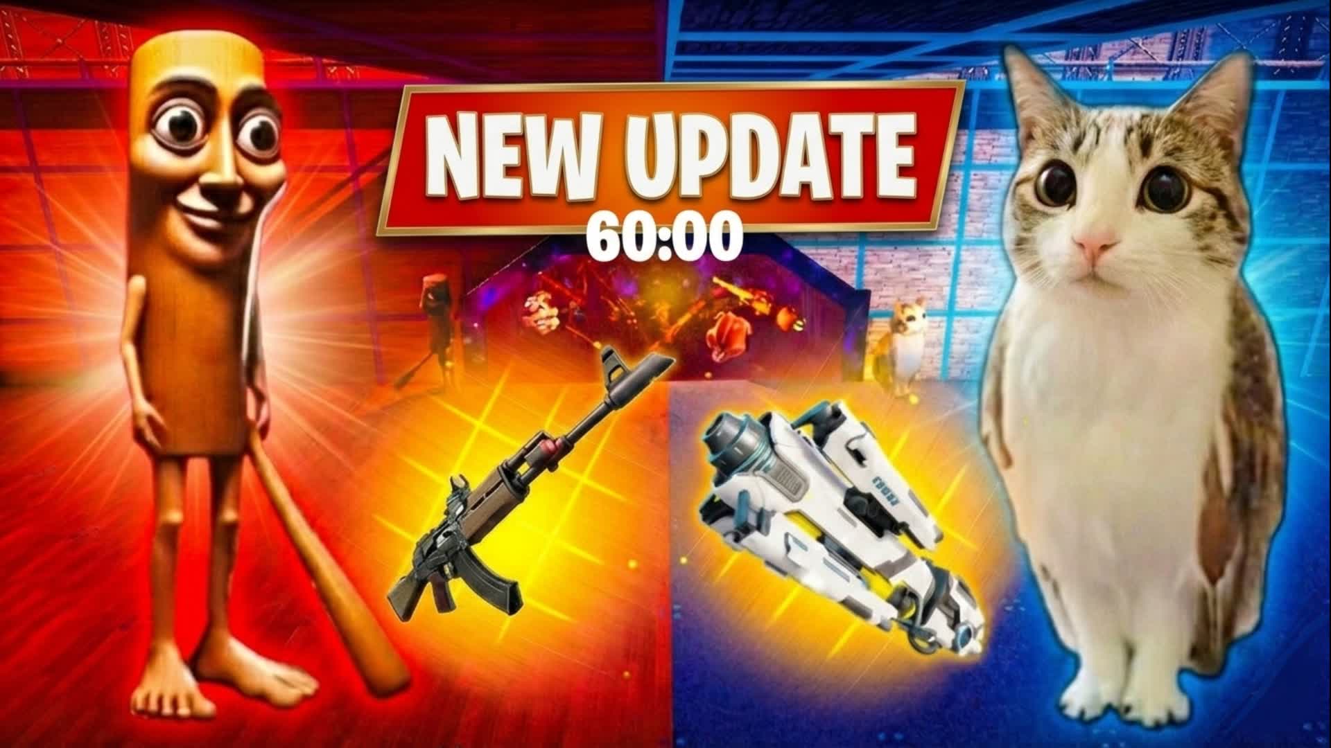 タングレッド 対 ブルー ミャウル