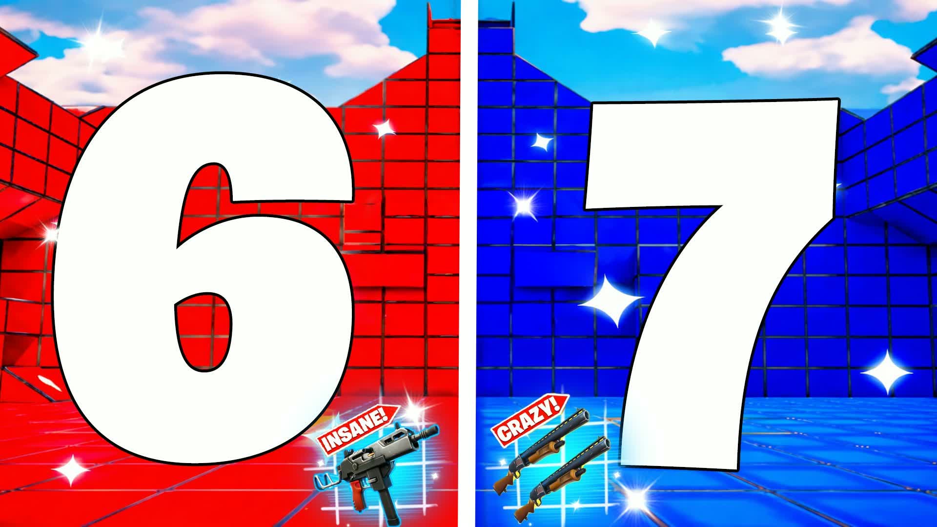 BEST SIX SEVENN RED VS BLUE 🔴🔵