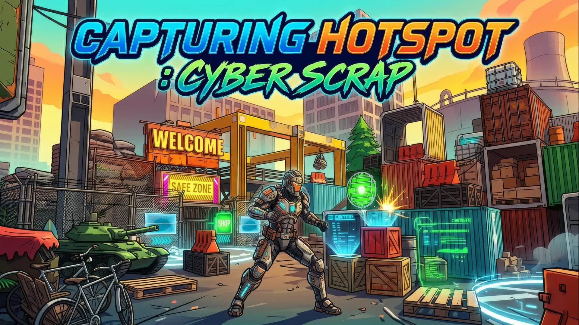 ホットスポット12を占拠