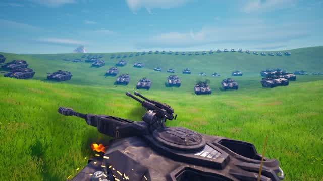 100 Tank Red Vs Blue