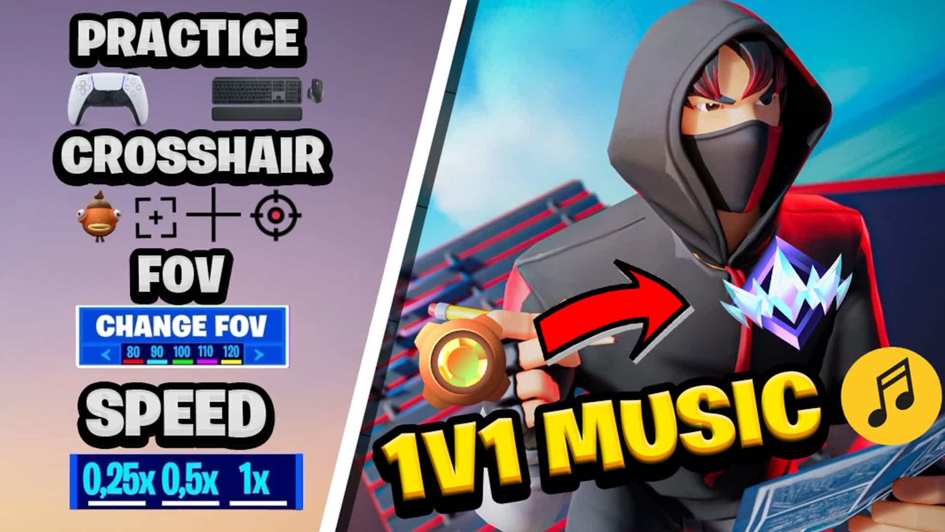 1V1 Build Fight • Music • Ranked &more🔥