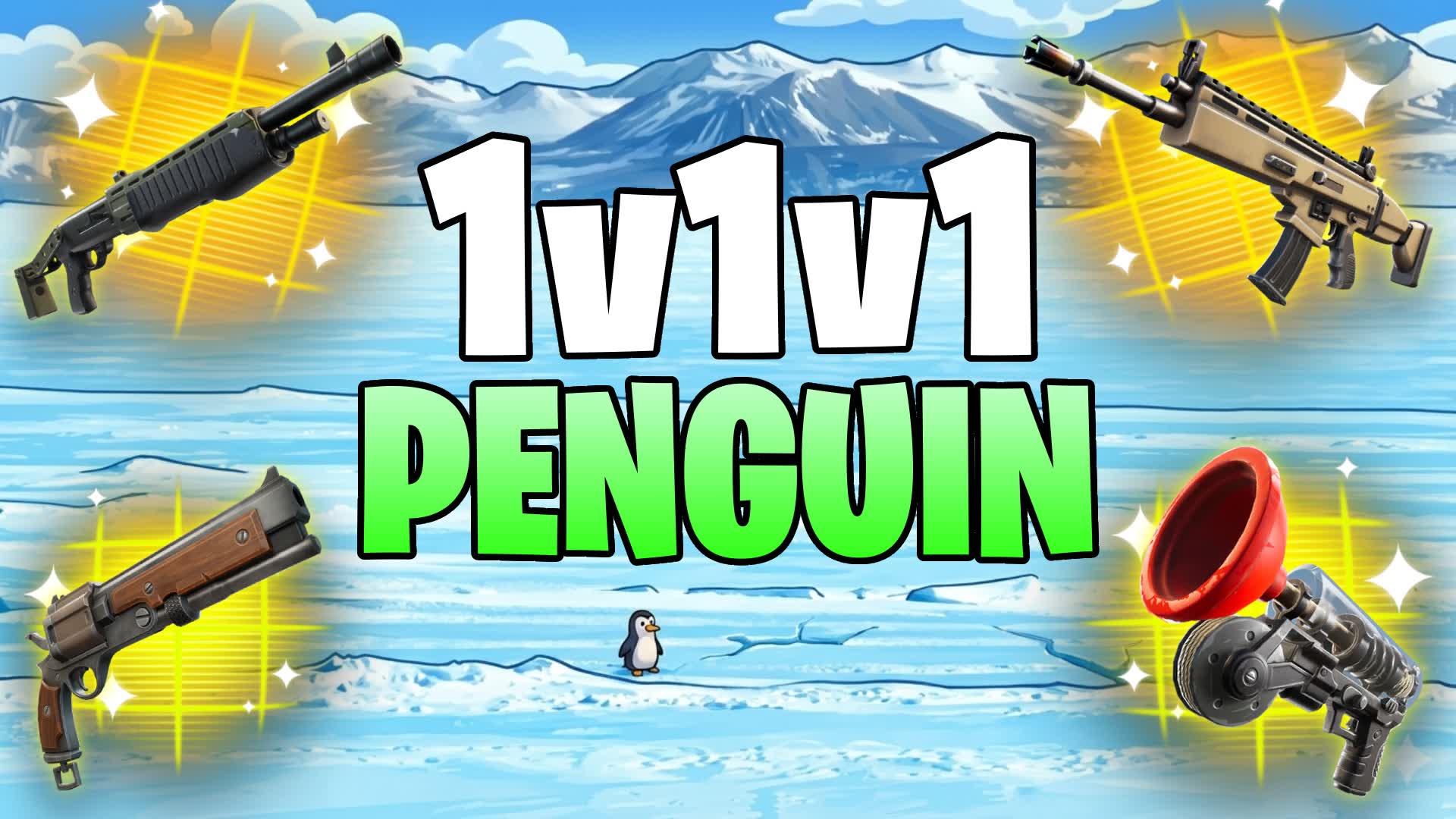 1v1v1 Penguin Reload 1v1 Free for All