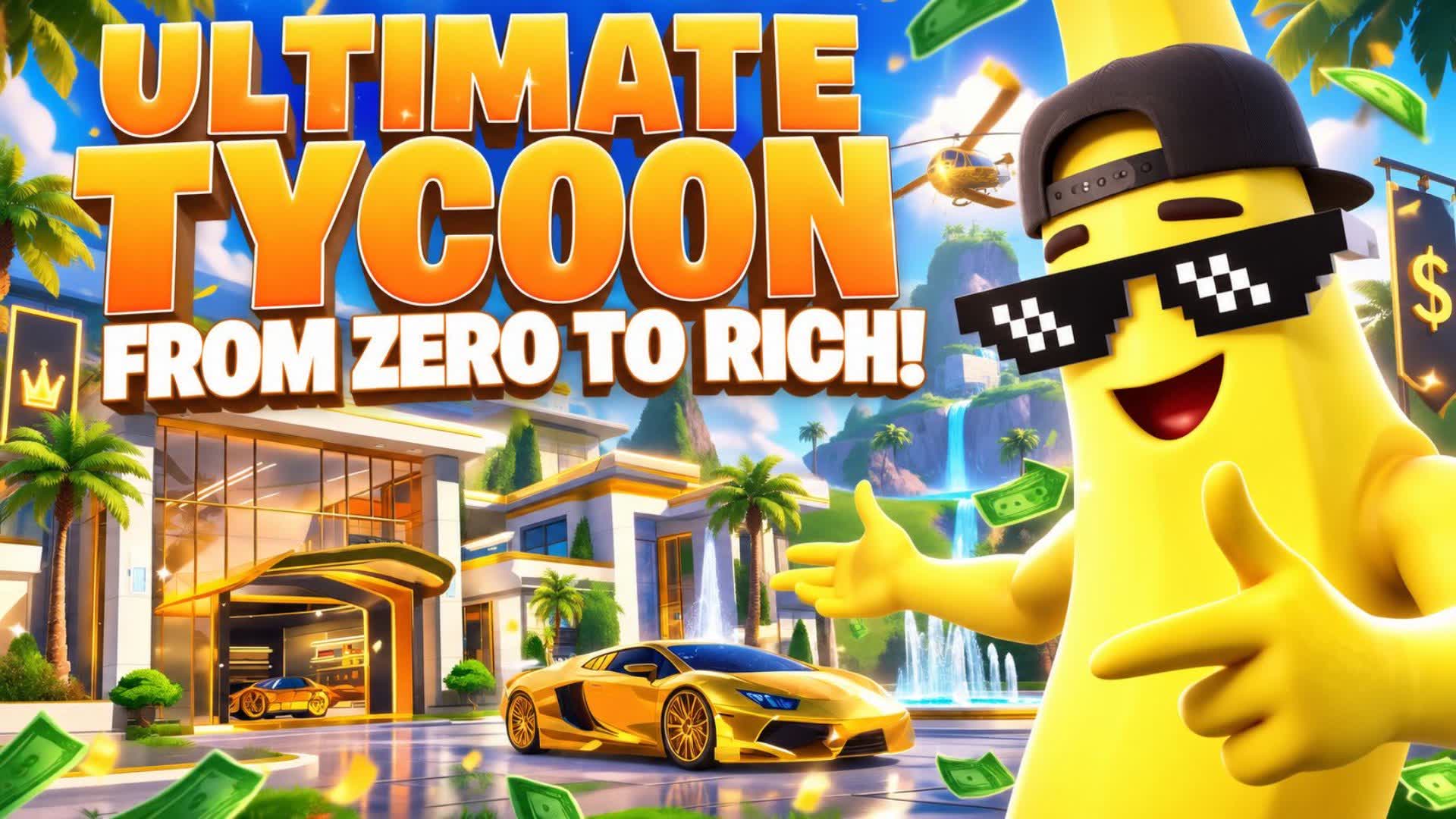 🔥 DE 0$ À 1 000 000$ 💰 | TYCOON — Fortnite island 2207-5512-5073 by Omerr-