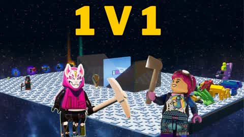👑 1V1 - BUILD FIGHTS! 🤖