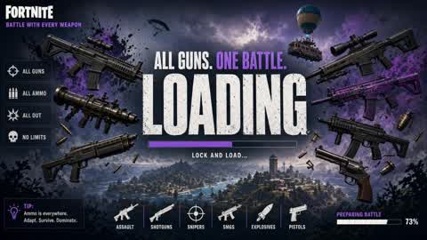 battle map with over 1000 guns
