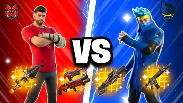 SYPHERPK VS NINJA - RED VS BLUE