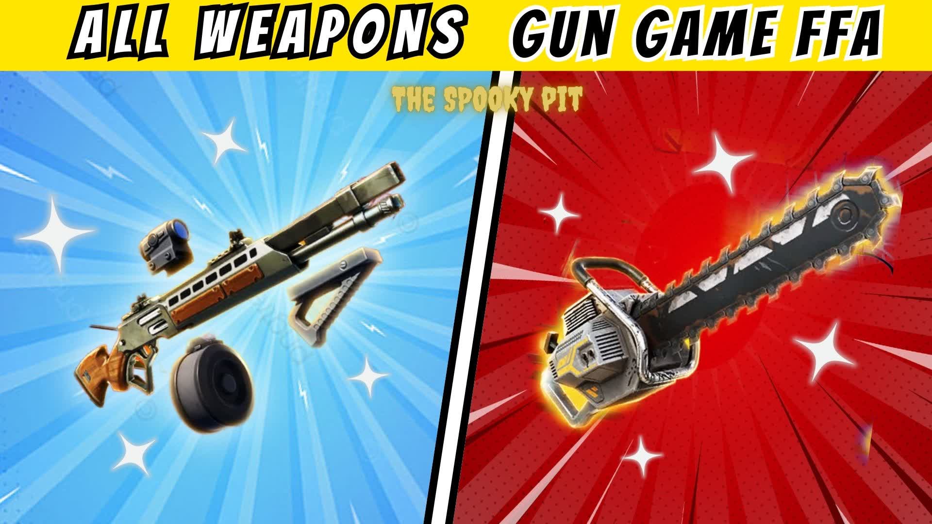 ⭐️ ALL WEAPONS - 🔫 GUN GAME FFA
