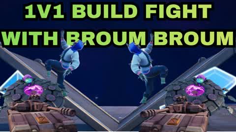 1v1 build fight with broum broum