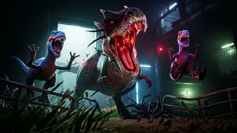 HUNT THE T-REX - SURVIVAL HORROR