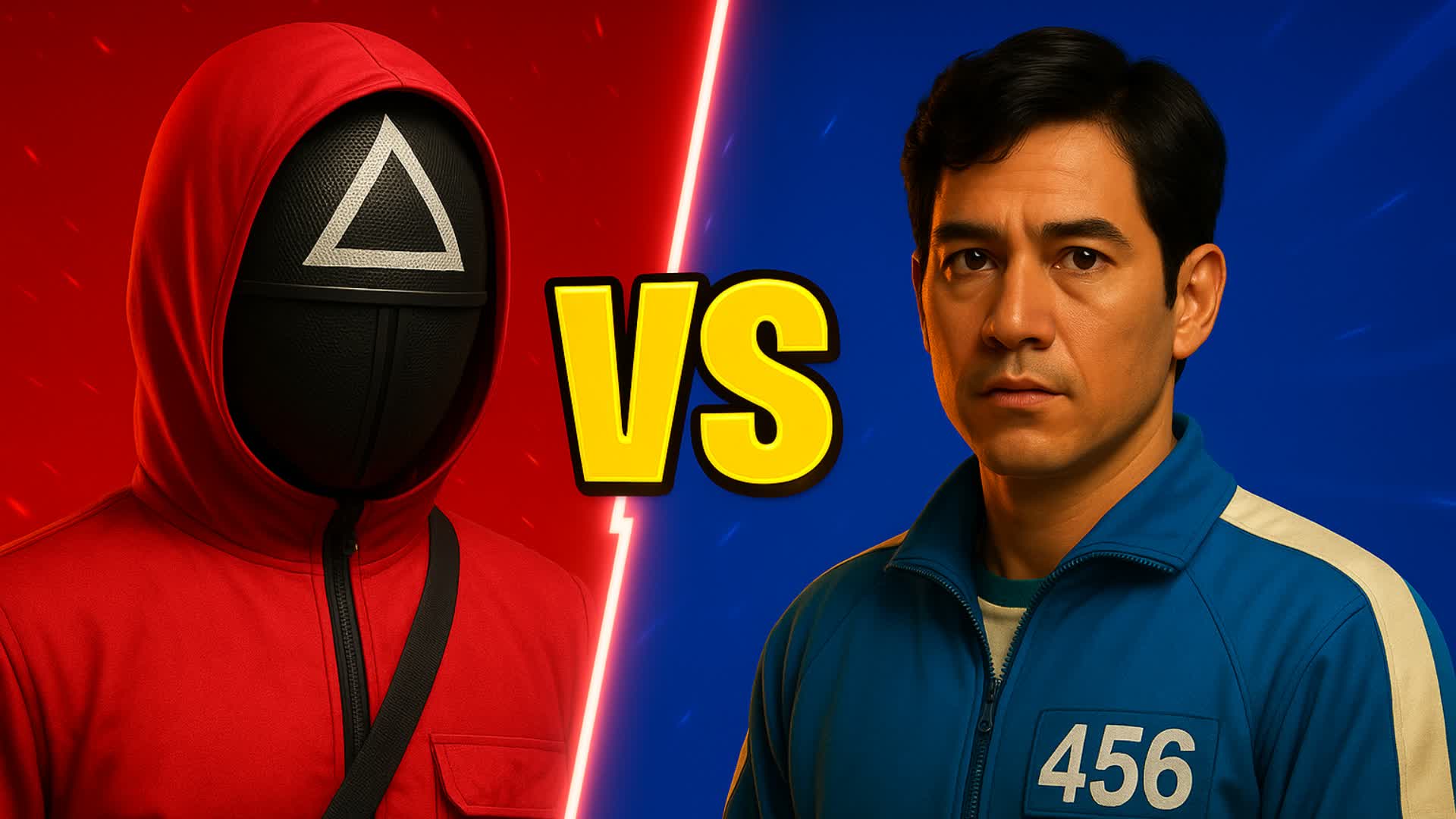 🦑⚔️ 오징어 게임: 경비원 vs 플레이어 (슈퍼파워 대결) ⚔️🦑