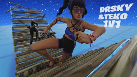 DRSKY X TEKO 1V1 BUILD FIGHTS (200 PUMPS