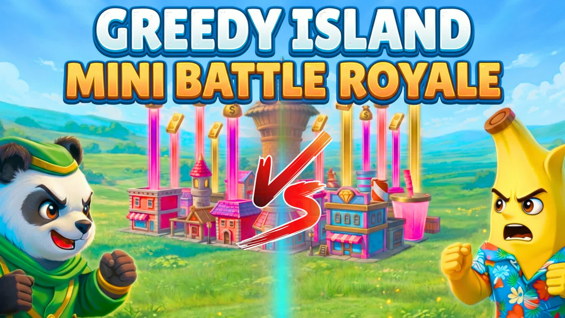 GREEDY ISLAND [MINI BATTLE ROYALE]