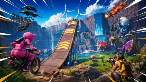 ADVENTURE - FUN - CAR - RAMP - WEAPONS