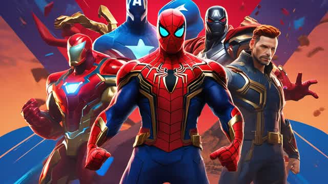 Capture 1 – CRAZY RED VS BLUE🔴🔵HEROES VS VILLIANS